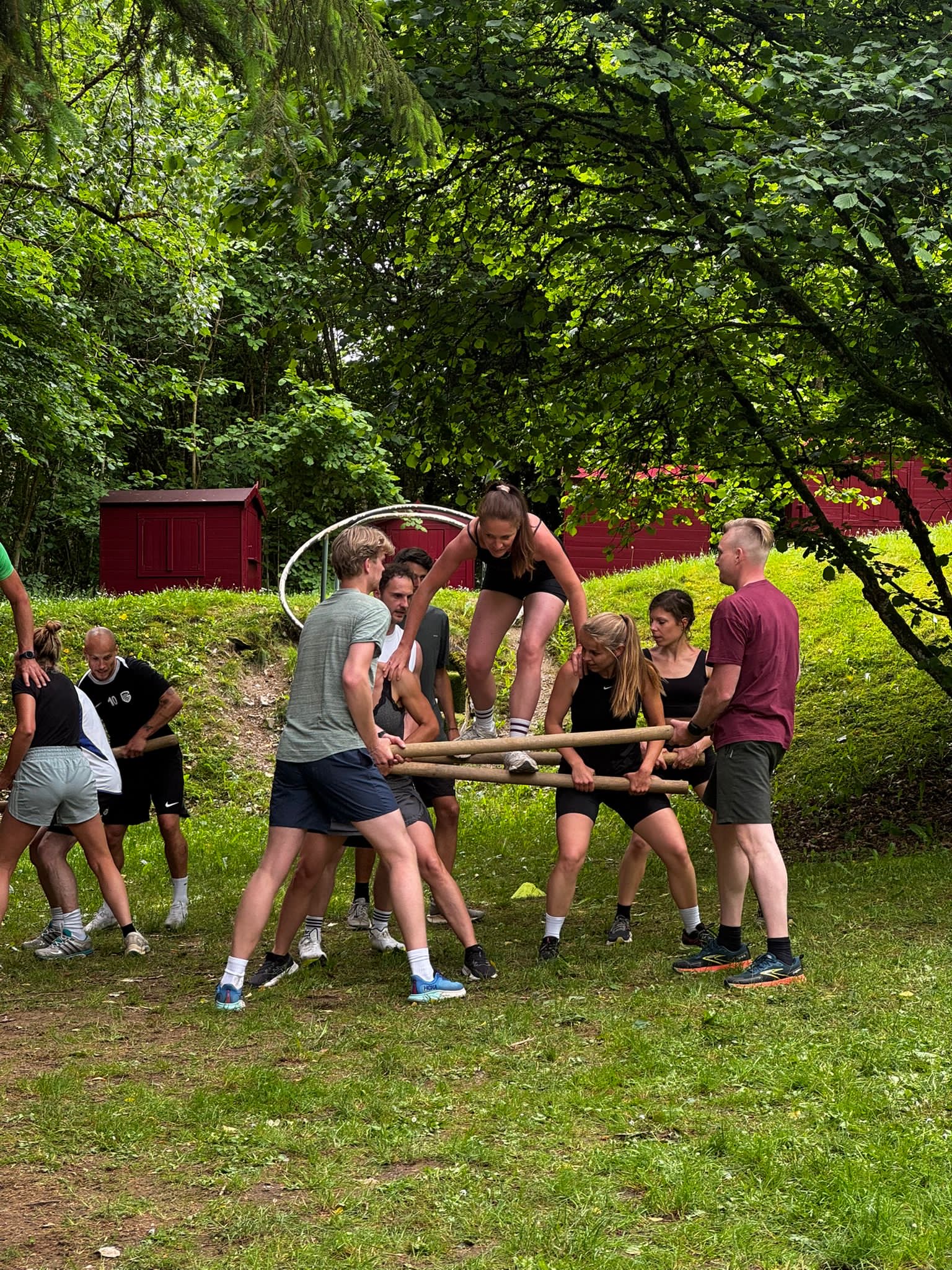 Training in de natuur
